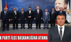 AK Parti Bulanık İlçe Başkanlığına Kemal Yaşar atandı