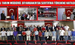 Muş İl Tarım ve Orman Müdürü Gönç, ipek böcekçiliği sertifika törenine katıldı
