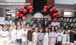 Tatvan'da minik ellerden büyük eserler