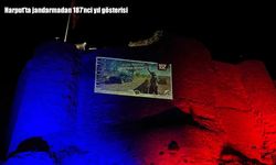 Harput'ta jandarmadan 187'nci yıl gösterisi