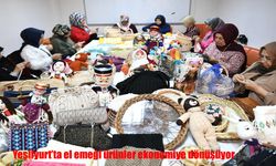 Kurslardan ekonomiye katkı: Yeşilyurt’ta üretim artıyor