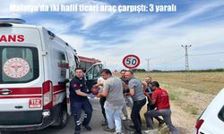 Malatya’da iki hafif ticari aracın çarpıştığı kazada 3 kişi yaralandı
