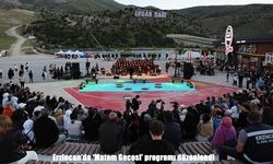 Erzincan’da ‘Matem Gecesi’ programı düzenlendi