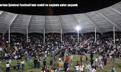 Tortum Şelalesi Festivali'nde renkli ve coşkulu anlar yaşandı