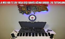 Muş merkezli yasa dışı bahis operasyonunda 26 tutuklama