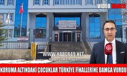 Muş'ta koruma altındaki çocuklardan gururlandıran başarı