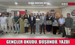 Muş’ta “Bir Bilenle Bilge Nesil” projesinde ödüller sahiplerini buldu
