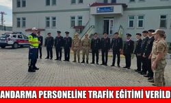 Muş'ta jandarma personeli trafik güvenlik eğitiminden geçti