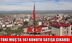 TOKİ’den Muş’ta 147 konut satışı: Başvurular yarın başlıyor