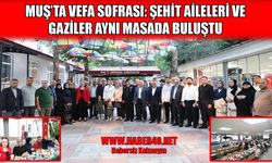 Jandarma’nın 187. yıl dönümü: Muş Valisi Çakır, şehit aileleri ve gazilerle bir araya geldi