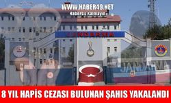Muş’ta ‘kasten öldürme’ suçundan 8 yıl hapis cezasıyla aranan hükümlü yakalandı