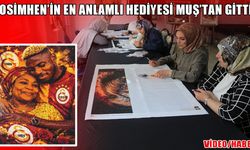 Victor Osimhen’in “Unutamam” dediği hediye Muş’ta hazırlandı