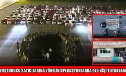 Muş dahil 76 ilde uyuşturucu operasyonu: 1926 gözaltı, 976 tutuklama