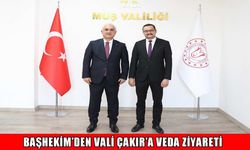 Muş Devlet Hastanesi Başhekimi Güzelel’den Vali Çakır’a veda ziyareti
