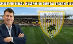 Muşspor’da Onursal Başkanlık görevi Gıyasettin Bingöl’ün