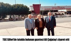 TGC Yönetimi Silivri'de Ali Çağatay'ı ziyaret etti