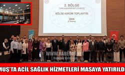 Bölge sağlığında 2026 planı: Sağlık yöneticileri Muş’ta toplandı