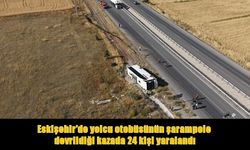 SON DAKİKA! Eskişehir'de otobüs kazası: Çok sayıda yaralı var