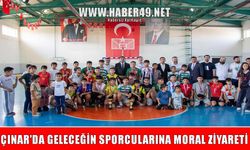 Çınar Kaymakamı Güngör'den yaz spor kurslarına ziyaret