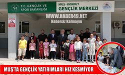 Korkut’ta gençlere yönelik yatırımlar sürüyor: Yusuf Kılıç çalışmaları yerinde inceledi