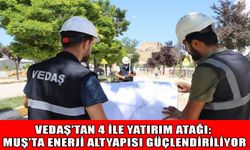 Muş dahil VEDAŞ'tan 4 ile yatırım atağı