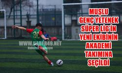 Muşlu genç futbolcu Amedspor Akademi’ye seçildi