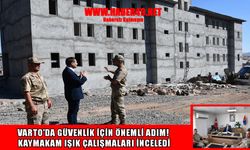 Varto Kaymakamı Işık’tan Jandarma Komutanı Çolak’a ziyaret
