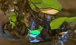 Diyarbakır’da motosiklet kazası: Sürücü yaralandı