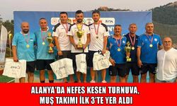 Muş Ayak Tenisi Takımı Alanya'da Türkiye üçüncüsü oldu