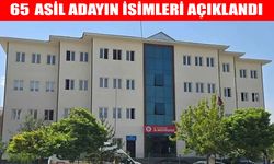 Muş İl Müftülüğü'nde çalışacak 65 kişinin isim listesi açıklandı