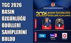 TGC 2026 Basın Özgürlüğü Ödülleri’nin kazananları açıklandı
