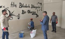Patnos'ta okullar yeni eğitim yılına hazırlanıyor