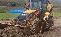 Tekman'da sağanak yağış setleri yıktı