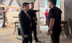 Susuz'da yeni Hükümet Konağı restorasyonu sürüyor