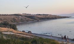 Van'da mavi bayraklı sahilde 'siyah' alarm