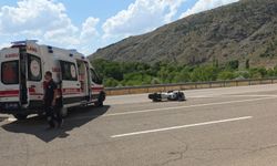 İspir’de motosiklet kazası: 1 Yaralı