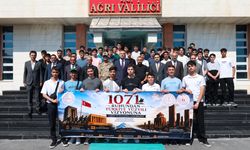 Ağrı’dan tarih ve değerler yolculuğuna ilk öğrenci kafilesi uğurlandı