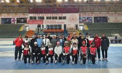 Erzurum’da Uluslararası Short Track Kampı