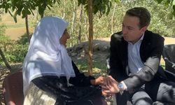 İneğini kaybeden Ayni teyzeye 12 büyükbaş hayvan desteği