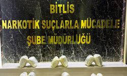 Bitlis’te araçtan 8 kilo 100 gram skunk çıktı