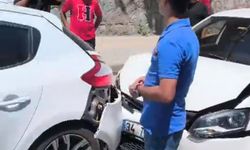 Bitlis’te maddi hasarlı trafik kazası