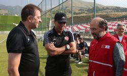 Kızılay'dan Palandöken'de kamp yapan takımlara kadayıf dolması ikramı