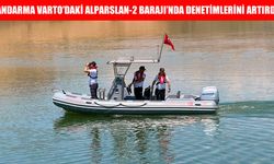 Muş Jandarması'ndan Alparslan-2 Barajı'nda sıkı denetim