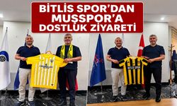 Bitlis Spor'dan Muşspor'a dostluk ziyareti