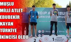 Muşlu milli atlet Ebubekir Kayan’dan Eskişehir’de çifte madalya gururu