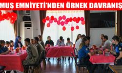 Muş İl Emniyet Müdürlüğü’nden şehit çocuğuna anlamlı sürpriz