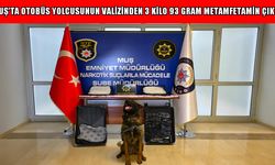 Muş'ta narkotik operasyonu: Valizden kilolarca metamfetamin çıktı