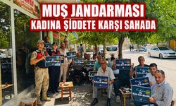 Muş’ta jandarmadan "Kadına El Kalkamaz" bilinçlendirmesi