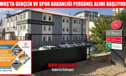 Gençlik ve Spor Bakanlığı Muş’ta eğitim görevlisi ve antrenör alımı yapacak