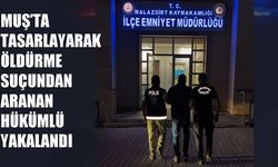 İstanbul'da aranan hükümlü Muş'ta yakalandı